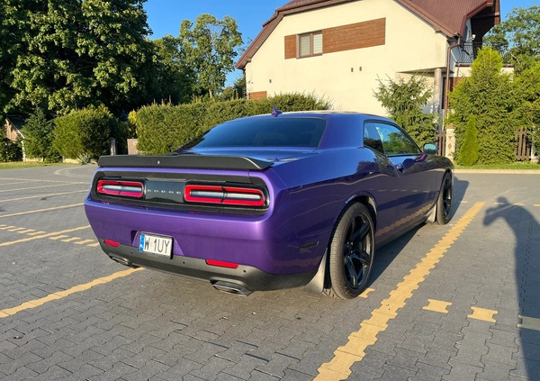 Dodge Challenger cena 154000 przebieg: 79000, rok produkcji 2015 z Ostrołęka małe 301